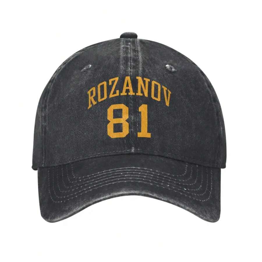Heated Rivalry Hollander Rozanov Hockey Men Women Baseball Cap  Distressed Washed Hats Cap Vintage Outdoor Summer Sun Cap - màu đen - Xem 1