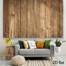Retro Wooden Wall Background Fabric – Polyester Fiber Photography & Party Decor Fabric – No Electricity Required – Available In Multiple Sizes, Perfect For Festival Party Decor Banners, Suitable For Various Scenarios And Sizes. - Multicolor - View 3