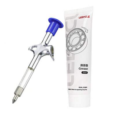 CNC Bike Grease & Syringe-Type Gun For Bearings/MTB/Road Bike Hubs | Maintenance Lubrication & Rust Prevention​