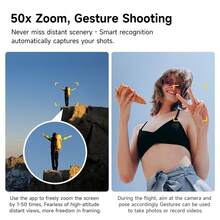AXNEN Drone I1 PRO con doppia fotocamera e luci LED colorate - Atterraggio con un solo pulsante, evitamento intelligente degli ostacoli, hovering con flusso ottico, capovolgimento a 360°, adatto per principianti - Confezione regalo per Ognissanti e Natale - Multicolore - Visualizzare 7