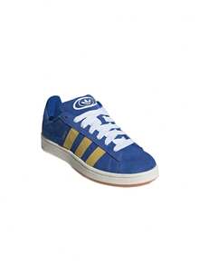 Adidas Campus Women's Casual Athletic Shoes Premium Modern Anti-Slip Training Travel Running White IH8070 - Royal Blue / Solar Yellow / Off White - View 2