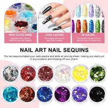 Acrylic Nail Kit, Acrylic Powder With Acrylic Liquid For Gel Nails With UV Lamp For Gel Nails Set, DIY Nail Art Tool Complete Starter Kit Acrylic Nail Kit, Birthday Gifts For Women, Valentines Day Gifts For Girl, Professional Nails Kit Acrylic Set - USB0417 - 查看 5