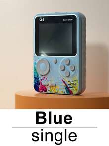 Máy chơi game cầm tay hoàn toàn mới, màn hình lớn 3 inch, tay cầm chơi game kiểu cổ điển, tích hợp 500 trò chơi kinh điển, hỗ trợ chơi 2 người, kết nối với TV, máy chơi game mini di động, món quà tuyệt vời cho chồng và bạn trai. - Nhiều màu - Xem 20