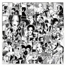 61pcs Black & White NANA Stickers, Suitable For DIY Planner, Phone, Laptop, Notebook, Christmas Gift - Multicolor - View 8