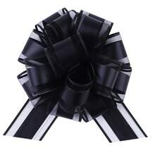 20 PIEZAS Lazos grandes de 6 pulgadas, Lazos dorados para envolver regalos, Lazos de cinta para decorar cajas o flores para fiestas, bodas, perfectos para decoración navideña o del Día de San Valentín - Multicolor - Ver 14