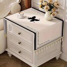 American Style Bedside Cabinet Cover Cloth, Small Rectangular Table Cloth, Lightweight Luxury Microwave Oven Refrigerator Dust Cover, Washing Machine Dust Cover - Multicolor - View 7