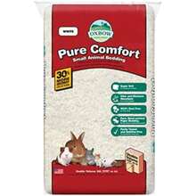 Oxbow Pure Comfort - Ropa de Cama de Animales pequeños, Absorbente de olores y Humedad, Ropa de Cama sin Polvo para Animales pequeños, Color , Bolsa de 36 litros(Blanco 36 Liter) - Multicolor - Ver 1