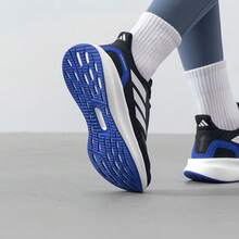 Adidas 阿迪达斯儿童 Pureboost 5K 轻便缓震透气儿童跑步鞋 - 黑色 - 查看 3