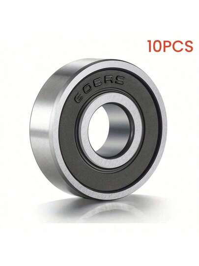 10个微型滑板轴承，专为流畅快速的运动而设计，经ABEC精密认证，最大限度减少摩擦，确保稳定可靠的滚动性能。精密加工的钢珠和尼龙或橡胶密封保持架保证了静音运行和持续高速旋转。