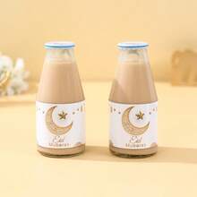 10pcs White & Gold Eid Sticker Labels, Designed With Star, Moon And Lantern Patterns, Suitable For Eid Al-Fitr And Eid Al-Adha Celebration Events And Gatherings - Gold - View 7