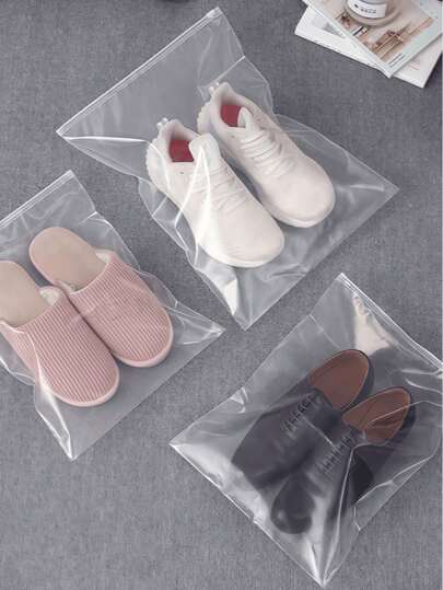 10 piezas Bolsas de viaje portátiles para zapatos, bolsas de almacenamiento a prueba de polvo y ahorro de espacio, bolsas de zapatos con cremallera a prueba de humedad, bolsillos con cordón impermeable, bolsas organizadoras a prueba de polvo para el armario, bolsas de zapatos unisex, ideales para viajes, cruceros, vacaciones y almacenamiento y protección de zapatos. Organizador de viaje, bolsa con cordón para zapatos, funda para zapatos para hombres y mujeres, cubos de embalaje, artículos esenciales de viaje, artículos esenciales de crucero, artículos esenciales de vacaciones