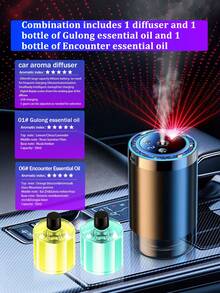 一套高级黑色车载加湿器和精油香薰机，包含6种精油，产生细腻水雾，持久留香，采用USB供电超声波雾化技术，内置LED氛围灯。小巧便携，是理想的礼物之选。 - A - 查看 23