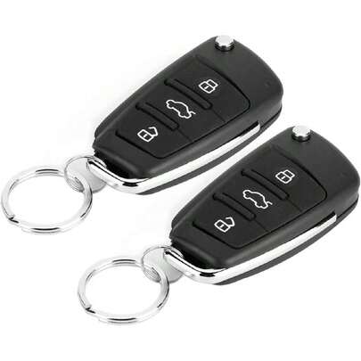 de Alarma Universal para Coche Kit de Control Remoto con Cerradura Central sin Llave de 3 Botones Negro,37854161