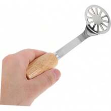 1/2pcs Stainless Steel Potato Masher, Sturdy Material, Easy To Make Mashed Potatoes - Multicolor - View 5