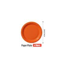 Orange & Red Disposable Plates, Napkins, Cups - 25 Guest Party Supplies Set, Disposable Paper Plates Tableware Suitable For Birthday, Wedding, Theme Party, Family Picnic - Multicolor - View 12