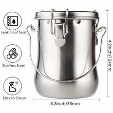 Paint Brush Washer, Portable LeakProof Brush Cleaner With Lid And Filter Screen, 43 4 Tall X 31 2 Dia. - 434Tallx312Dia - View 4