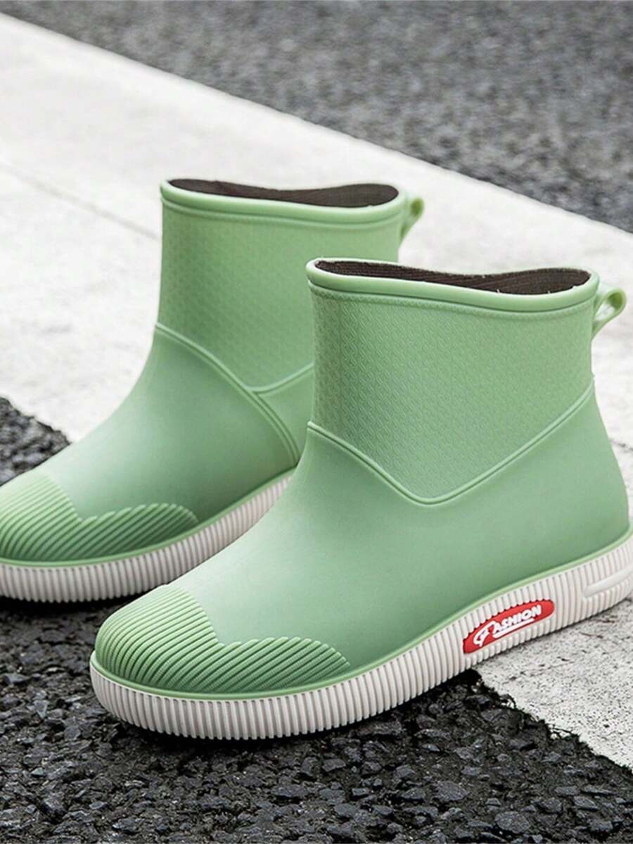 Women Rain Footwear - Green - View 1