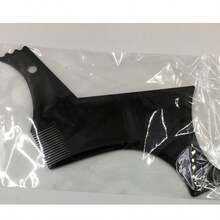 1-10pcs/Set Men's Beard Shaping Template Kit, Portable Beard Brush, Use With Beard Oil To Easily Create Neat Beard Styles - Beard Brush - View 6