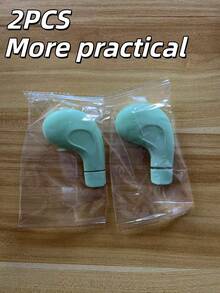 1-2pcs Non-Electric Gentle Facial Pore Cleansing & Blackhead Remover Tool, Helps Smooth & Refine Skin, Practical Makeup Remover Tool Suitable For All Genders, Textured Surface Design, Ergonomic, Durable & Anti-Slip Blackhead Extractor, Deep Cleansing, Multi-Functional Exfoliating Beauty Tool - Multicolor - View 16