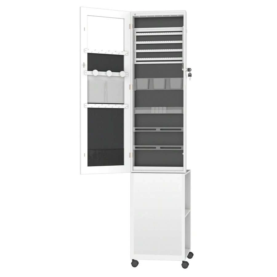 Jewelry Cabinet - White - View 1