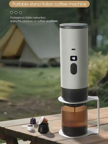 Portable Espresso Coffee Maker With Self-Heating Function, Can Make Hot And Cold Drinks, LED Display, Compatible With Coffee Powder And Capsules, Built-In 2600*3mAh Rechargeable Lithium Battery, Suitable For Travel, Outdoor Activities And RV Use - Portable Coffee Machine - View 6