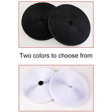 1卷25米长重型尼龙魔术贴，带背衬的自粘式魔术贴，静音窗帘和纱窗魔术贴 - 均碼 - 查看 9