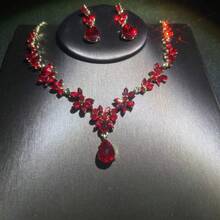 1 Set Elegant Women's Jewelry Set, Necklace & Earrings 3 PiecesSuitable For Bride, Wedding, Banquet, Formal Occasions - Jewelry Set - View 15