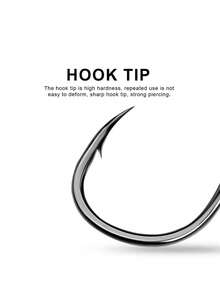 Tied Iron Plate Hook, Sea Fishing Boat Fishing, Lure Fish Hook, Iron Plate Single Hook, Bright Silk Fish Hook, Fishing Gear Accessories, 10 Pieces/Pack - Multicolor - View 3