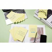 9 Pads Lined Sticky Notes 4x6 Inch Post, Yellow, Clean Removal, Se--Stick Pads, Large Sticky Notes Easily Used For Home, Office, Schoolsss, 40 Sheets/Pad - 黃色 - 查看 5