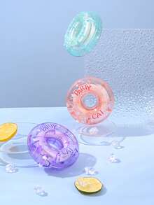 1卷趣味甜甜圈修正带，创意猫咪派对图案圆形修正带，学生文具用品