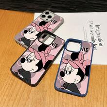 Disney Patterned Phone Case. Mickey Mouse, Stitch, Donald Duck, Minnie Mouse, Goofy, Pluto, And Daisy Duck Pattern. Magnetic Phone Case.  Compatible With IPhone 17, 16, 15, 14, 13, 12 Pro Models And Galaxy, Offering Shockproof Protection. A Special Gift For Family, Friends, Birthdays, Holidays, And Special Occasions. A Stylish And Fun Accessory To Brighten Up Your Device With What And What Flair. - Grey - View 3