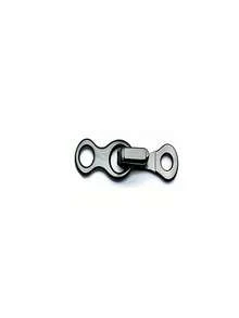 Invisible Metal Snap Buttons - Hook & Eye Clasps, Suitable For Chinese Pants And Suits, Adjustable Hidden Buttons For Clothing And Jackets, Metal Collar Hooks, Pant Hooks, Invisible Snap Buttons For Leather Jackets And Fur Coats To Prevent Exposed Hooks - Multicolor - View 10