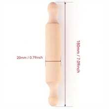 这款实木擀面杖用途广泛，既可用于烘焙，也可用于手工制作。它采用优质实木制成，质地坚硬耐用，表面光滑无毛刺，可防止面团在擀制过程中粘连。 - 彩色 - 查看 6