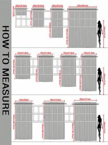 1件装亚麻现代纱帘 - 日式亚麻风格，杆袋式设计，适用于客厅和卧室 - 轻薄透光窗帘，客厅窗帘，卧室窗帘（160克面料重量） - 米色 - 查看 4
