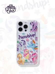 Hasbro MY LITTLE PONY 官方品牌卡通少女防摔防滑手机壳，适用于苹果 17、17 Air、17 Pro、17 Pro Max，安卓 Galaxy A 系列、Galaxy S 系列，苹果 11 系列、12 系列、13 系列、14 系列、15 系列、15 Pro Max、16 Pro、16 Pro Max、X、XR、XS Max 等机型 - 透明1 - 查看 2
