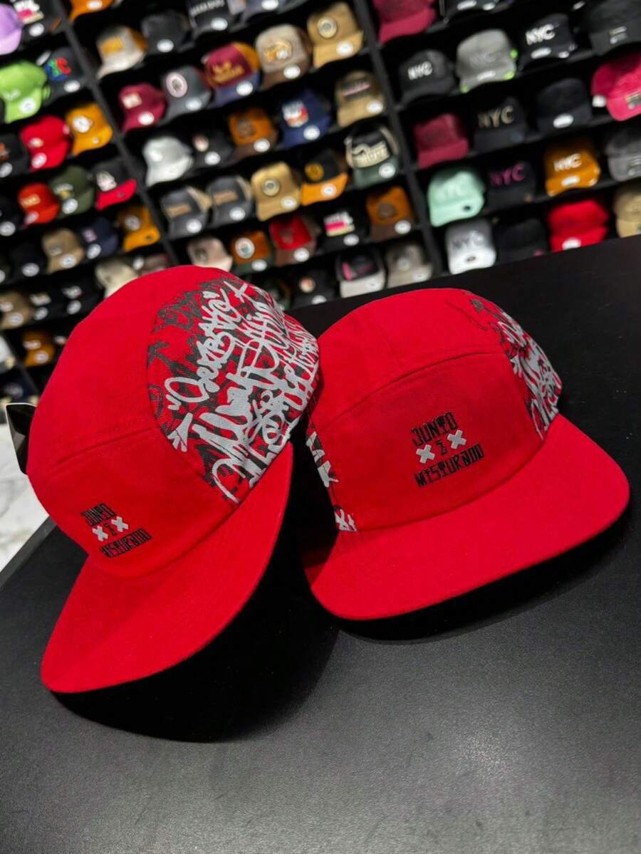 Bone Five Panel, Best Quality On The Market, 100% Original Product. - Red Graphite - View 1