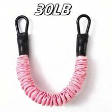 3条脚踝阻力带 + 2条带弹力带的脚踝绑带，腿部和臀部锻炼阻力带，带弹力带的脚踝绑带，适用于室内/室外瑜伽、普拉提、健身房 - 粉色 - 查看 11