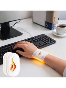 20个暖手宝，指套暖手宝，自发热指套暖手宝，可持续保暖2小时，无需电池 - 白色 - 查看 3