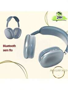 P9 TWS Bluetooth Stereo Earphones, Long Battery Life, Fast Charging - Macaroon - Immediate Shipping - Blue - View 6
