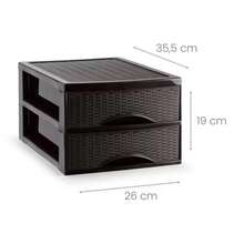 Drawer Storage Cabinet - Brown - View 5