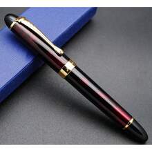 JINHAO X450 Fountain Pen M Nib (Red Ice) - RedIce - View 6