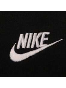 Nike Sportswear Logo Crew Neck Casual Sweatshirt, Spring, Men, Black