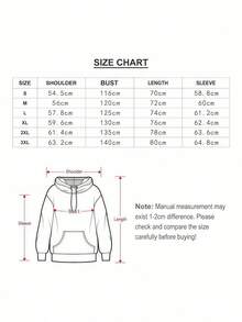 L?ssiger Herren-Hoodie für den Herbst, hochwertiger Stoff, lockere Passform, atmungsaktiv, Street-Hip-Hop-Stil, Grafikdesign - Schwarz - Übersicht 3