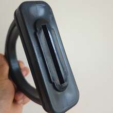 2 piezas de Estribos de plástico, Suministros ecuestres básicos, Estribos de caballo moldeados en una sola pieza - Negro - Ver 4