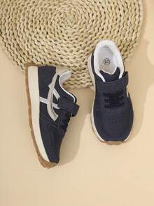 1 Pair Kids Casual Comfortable Versatile Fashion Campus Style Outdoor Sports Shoes, Suitable For All Seasons - Blue - View 6