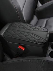 [Versión Mejorada] Cubierta para la consola central del coche - Accesorio interior universal del coche con 2 bolsillos de almacenamiento - Cubierta de reposabrazos de cuero Nappa premium, resistente a arañazos, resistente al desgaste, impermeable, adecuada para SUV, sedán, camión, etc. (Negro, Beige, Gris, Rojo) - Unitalla - Ver 19