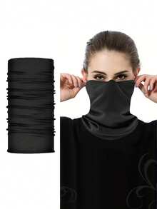 一套男女通用冬季抓绒头套和手套套装 - 防紫外线、轻便、防风、透气、弹力，适合滑雪、骑行和摩托车骑行 - 彩色 - 查看 12