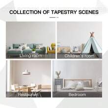 2D Flat 1pc 2D Printing Lo'ak Tapestries Lo'ak Pink Flag Lo'ak Av1atar Indoor Wall Tapestries (One Side Print) Grommets'  Color Random - 彩色 - 查看 3