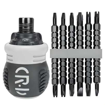 13-In-1 Ratchet Screwdriver Set With Multi-Bit Functionality, Precision Screwdriver Kit For Home Repair, Electronics