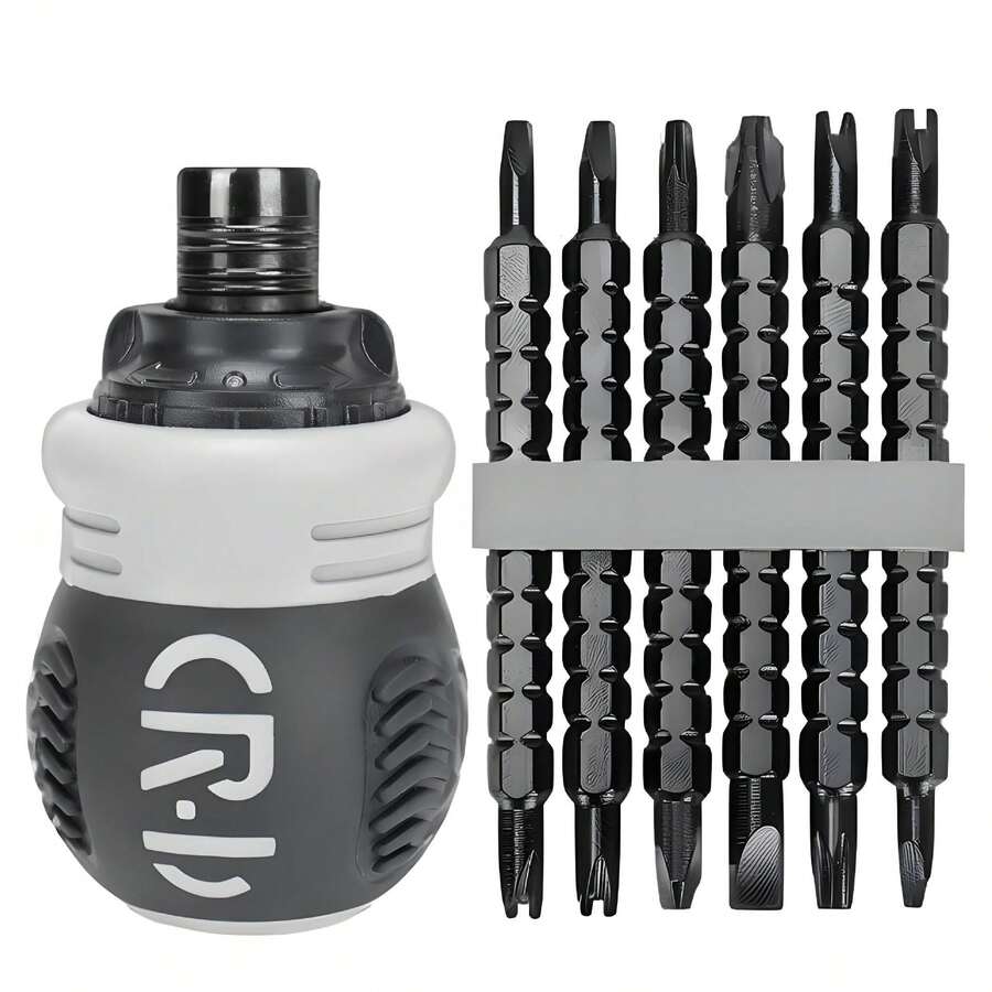 13-In-1 Ratchet Screwdriver Set With Multi-Bit Functionality, Precision Screwdriver Kit For Home Repair, Electronics